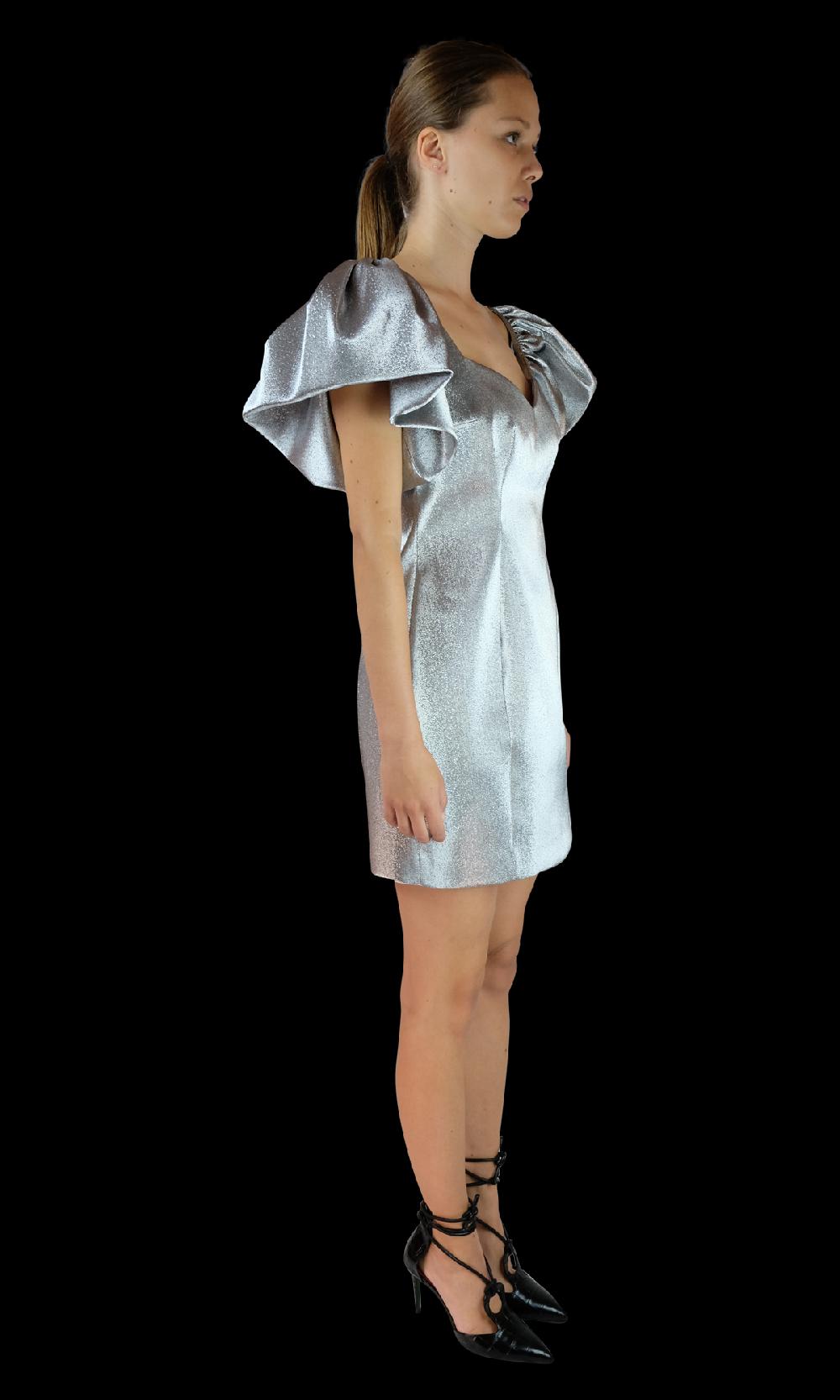 Sara Battaglia Puffy Dress Saldi