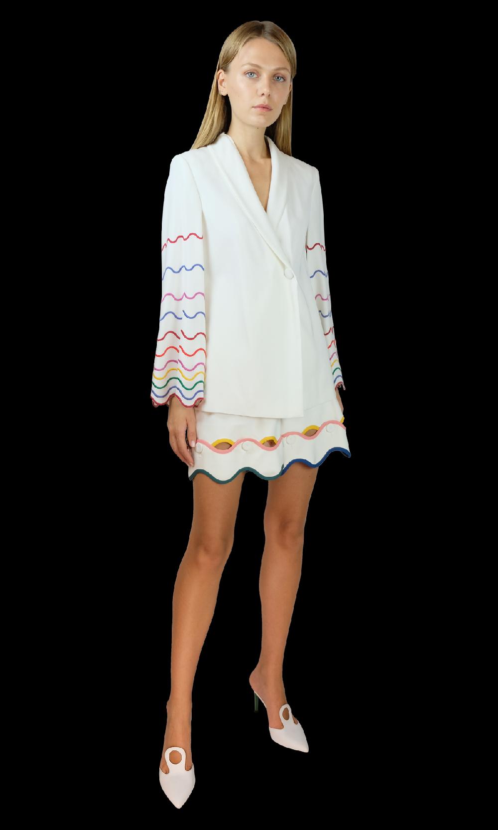 Sara Battaglia Rainbow Jacket Vendite Flash