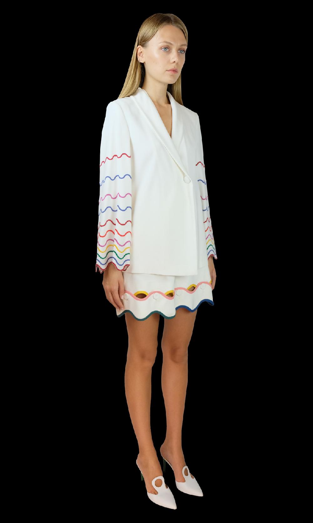 Sara Battaglia Rainbow Jacket Vendite Flash