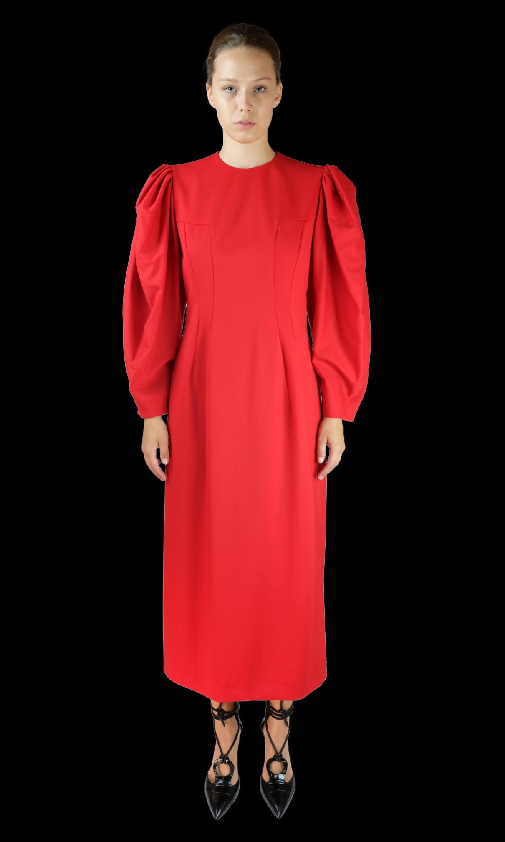 Sara Battaglia Feminine Dress Moda