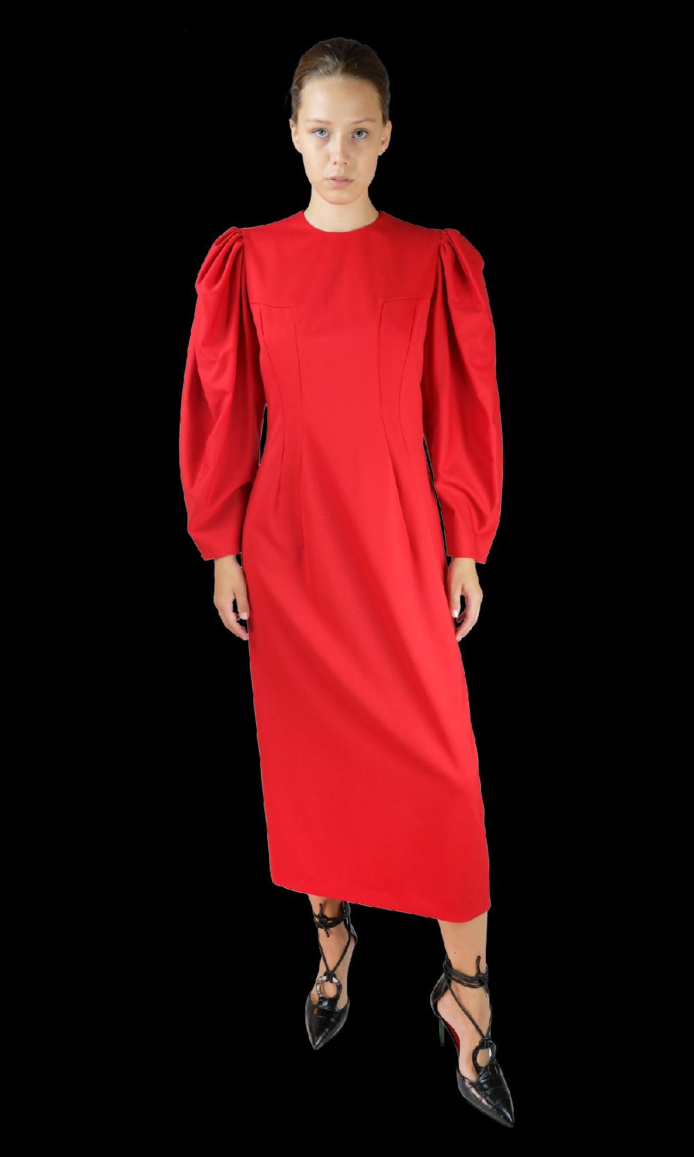 Sara Battaglia Feminine Dress Moda