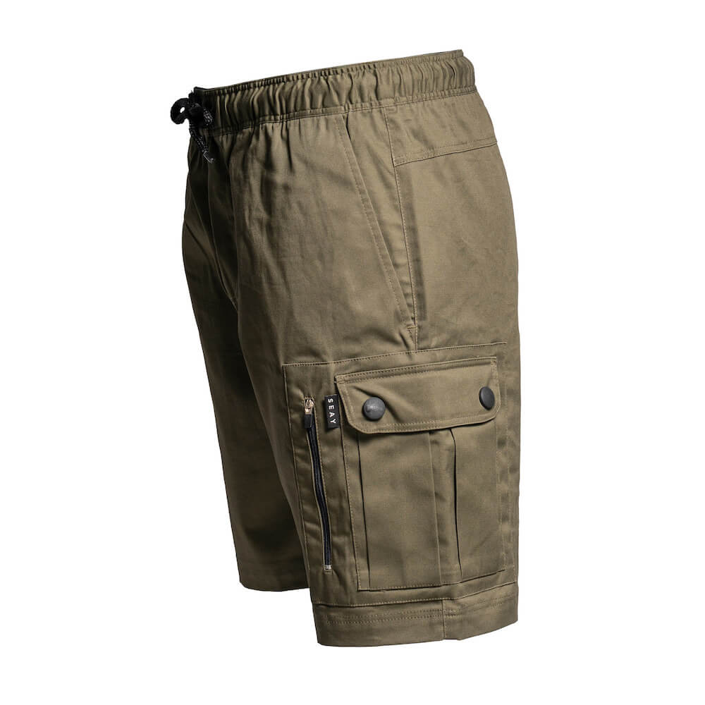 Seay / Pantalone Corto Verde Muschio Makassar Pezzi Unici