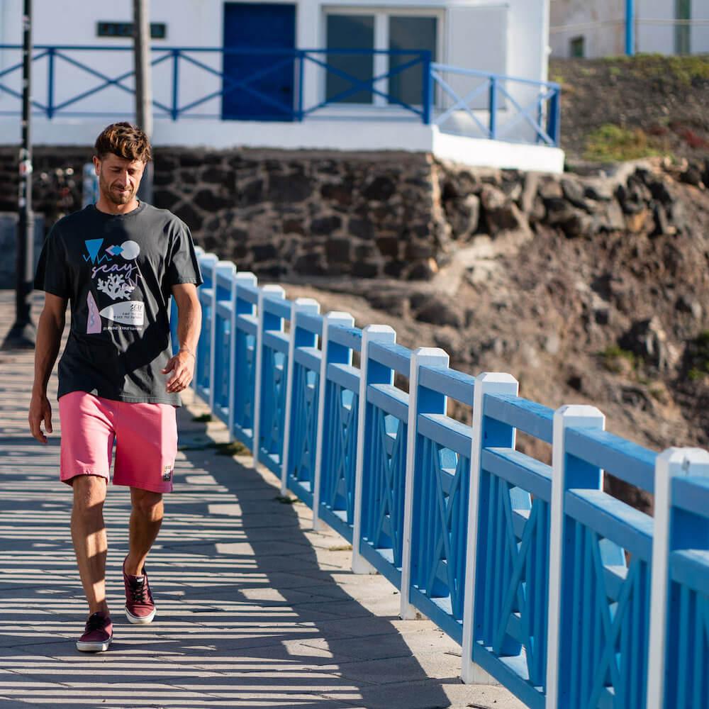 Seay / Pantalone in Felpa Corto Ciliegia Iokepa Negozi Online