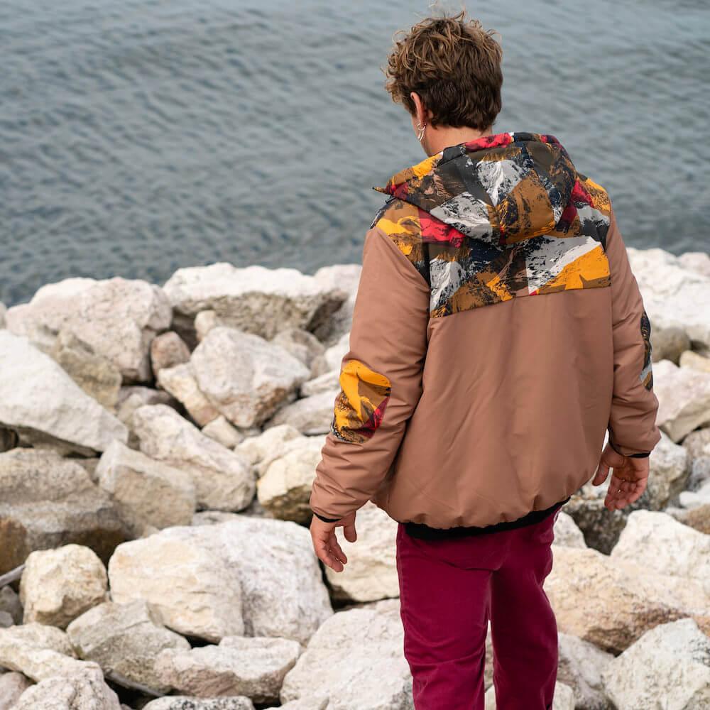 Seay / Giacca Imbottita Marrone Snapper Online