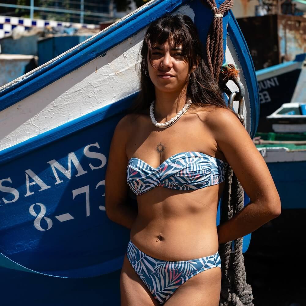 Seay / Slip Bikini Blu Bamboo Vendite Flash