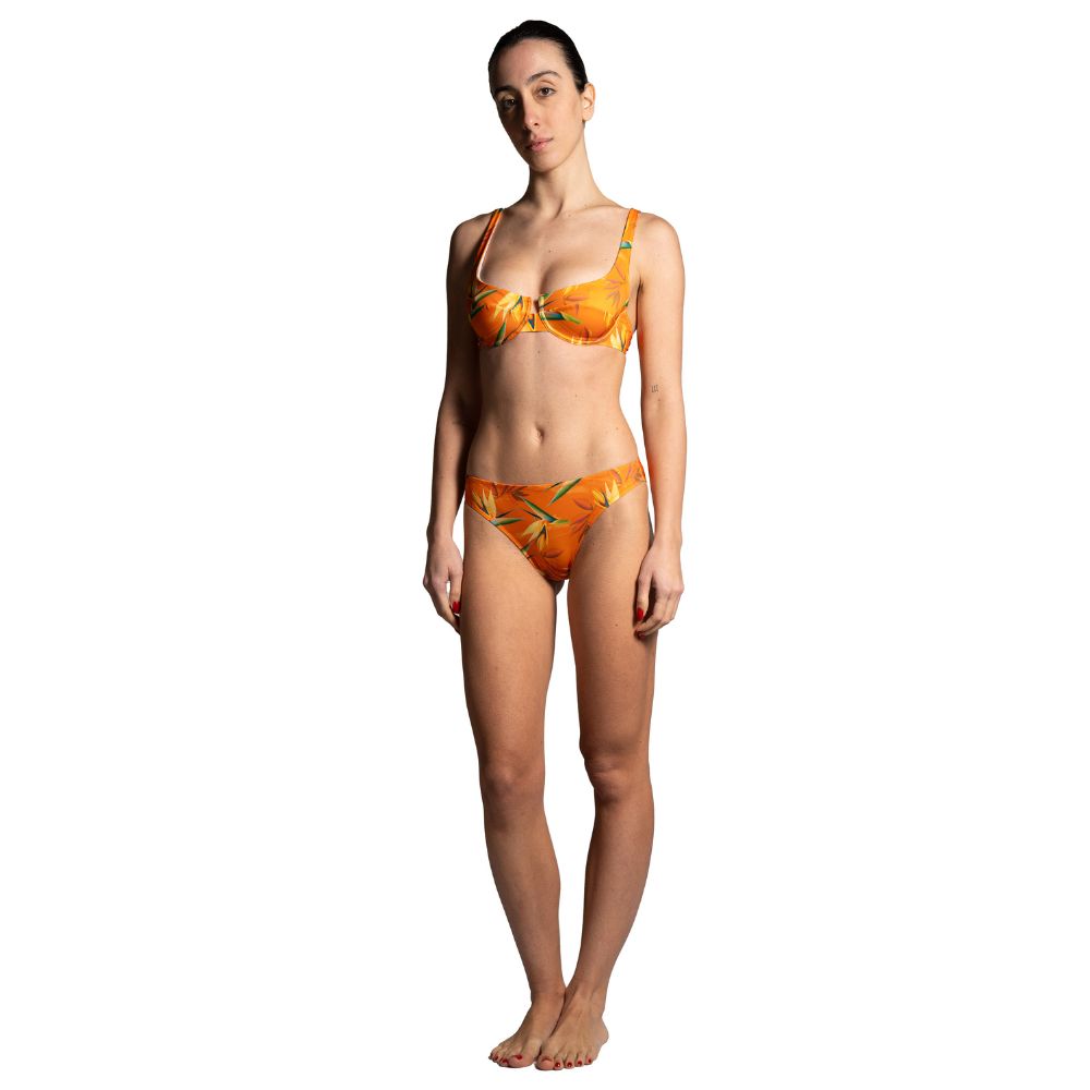 Seay / Slip Bikini Arancione Bird of Paradise In Saldo