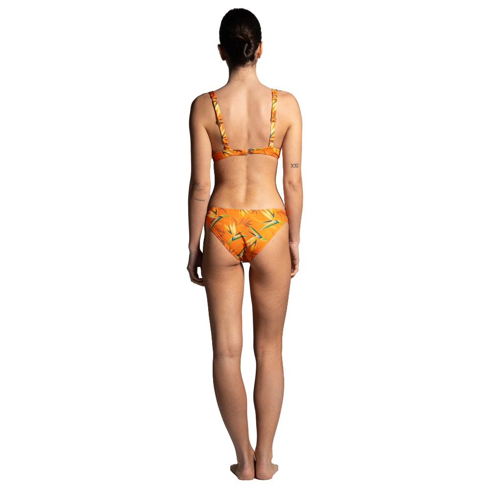 Seay / Slip Bikini Arancione Bird of Paradise In Saldo