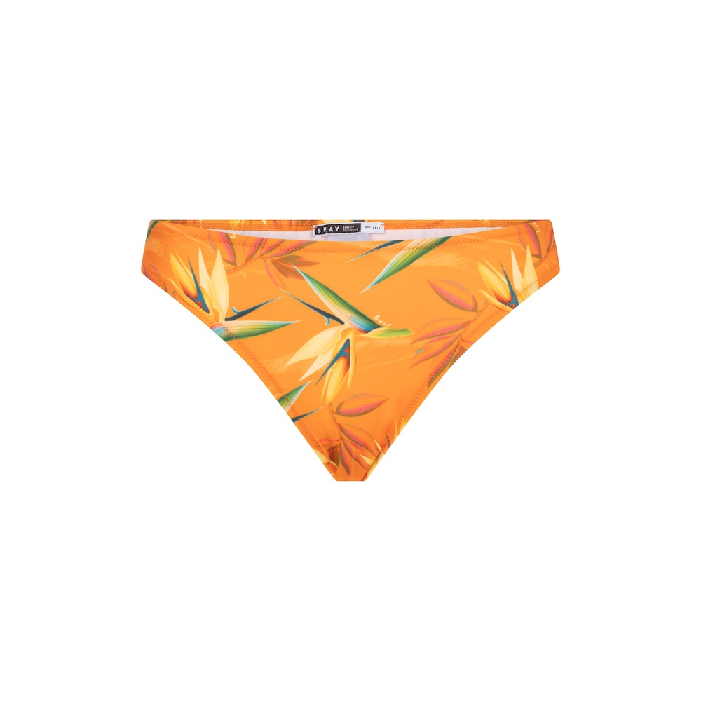 Seay / Slip Bikini Arancione Bird of Paradise In Saldo