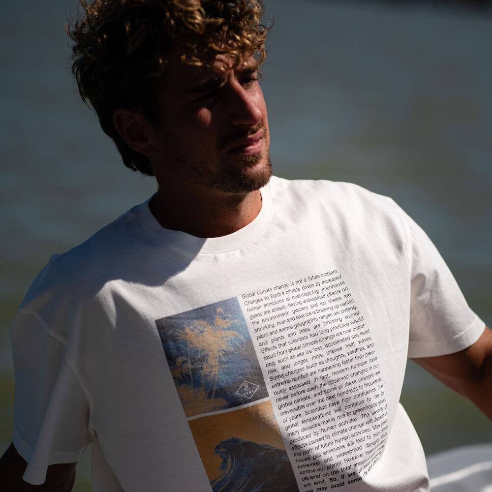 Seay / T-Shirt Bianco Naturale Ikaika Vendita