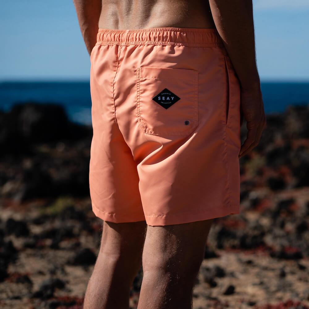 Seay / Swim Boxer Medio Arancio Akaup Saldi