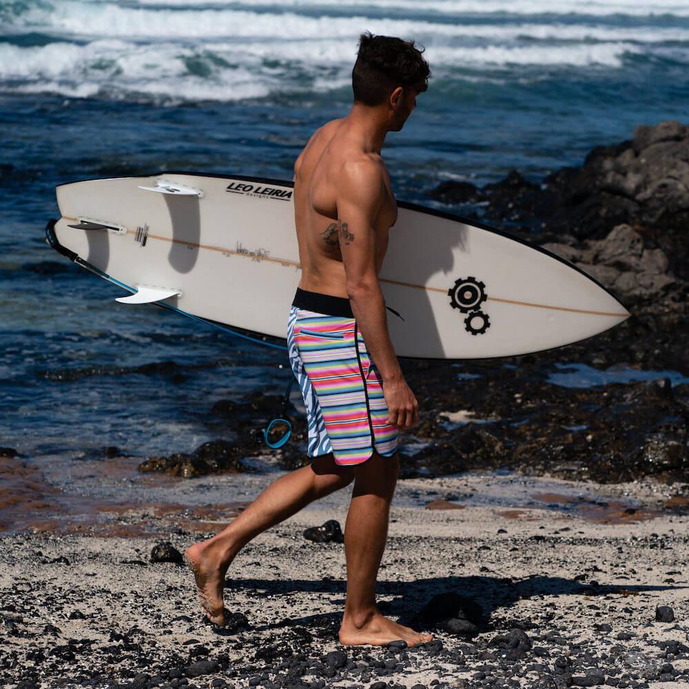 Seay / Boardshort Zebra & Strisce Alapai Vendita Calda