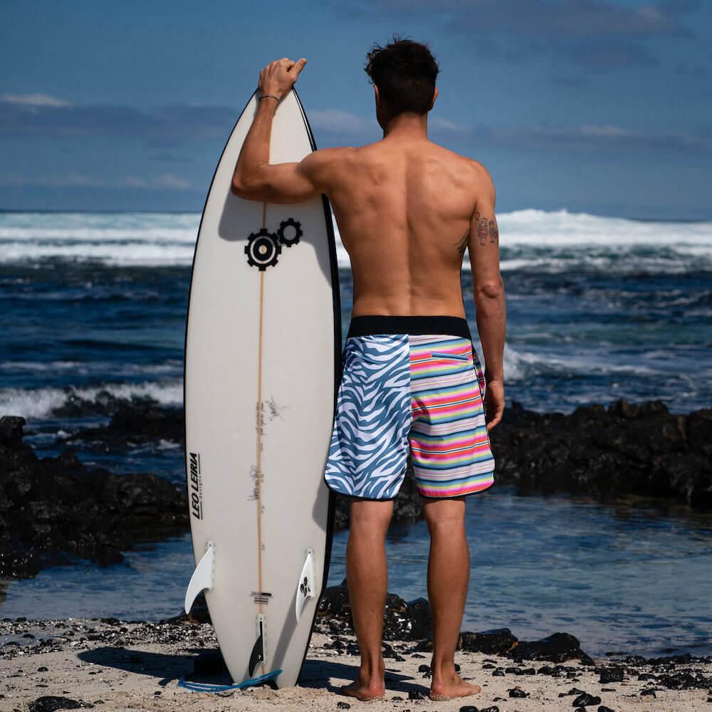 Seay / Boardshort Zebra & Strisce Alapai Vendita Calda