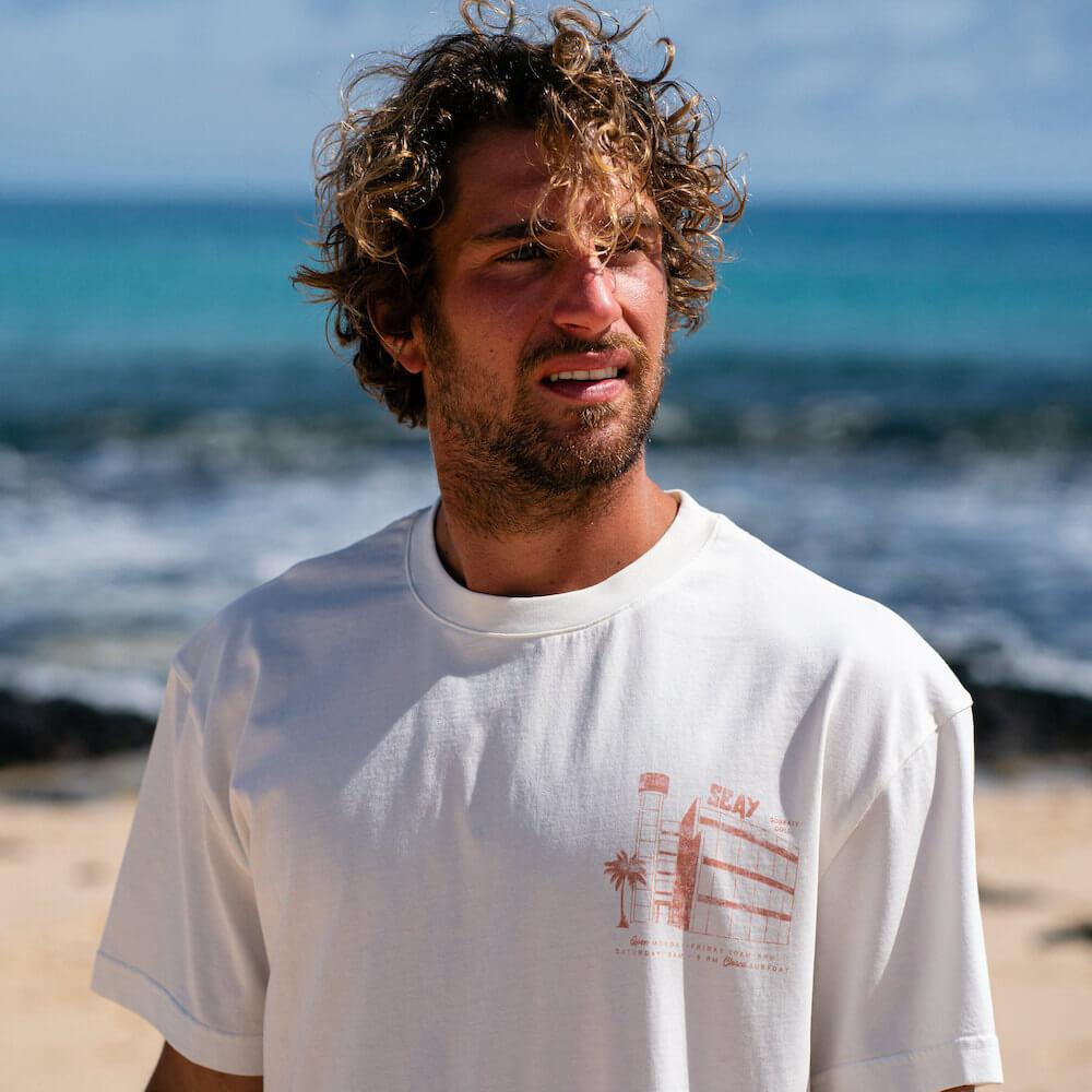 Seay / T-Shirt Bianco Naturale Ikaika Italia