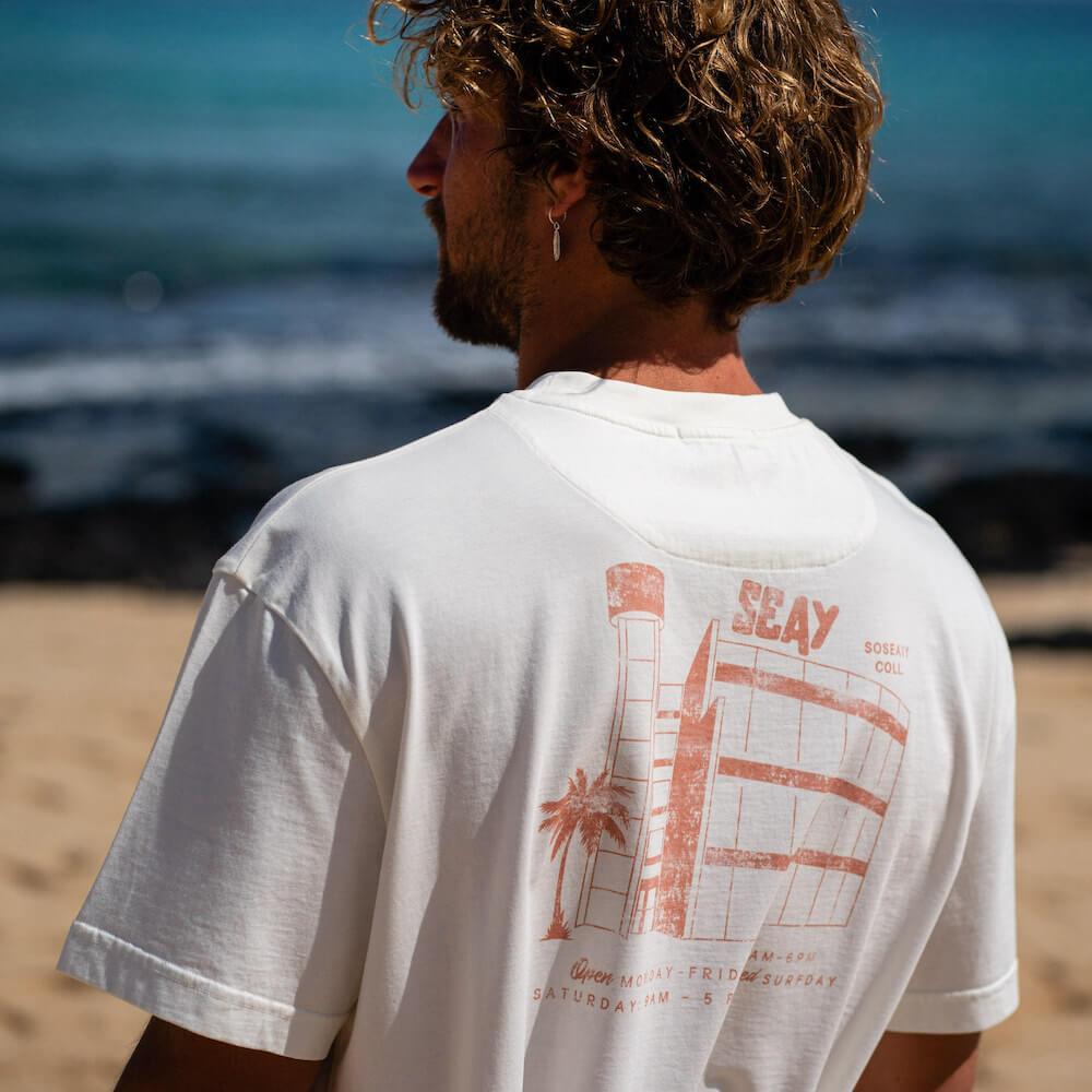 Seay / T-Shirt Bianco Naturale Ikaika Italia