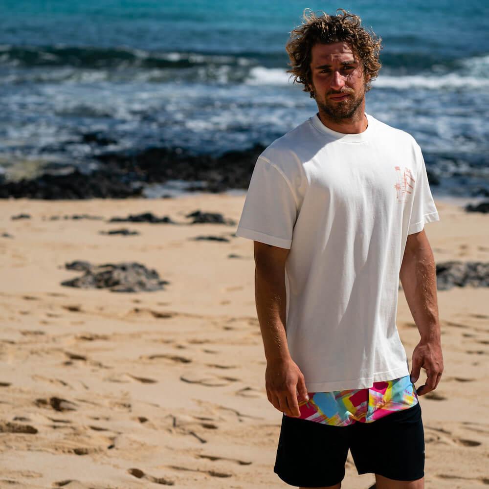 Seay / T-Shirt Bianco Naturale Ikaika Italia