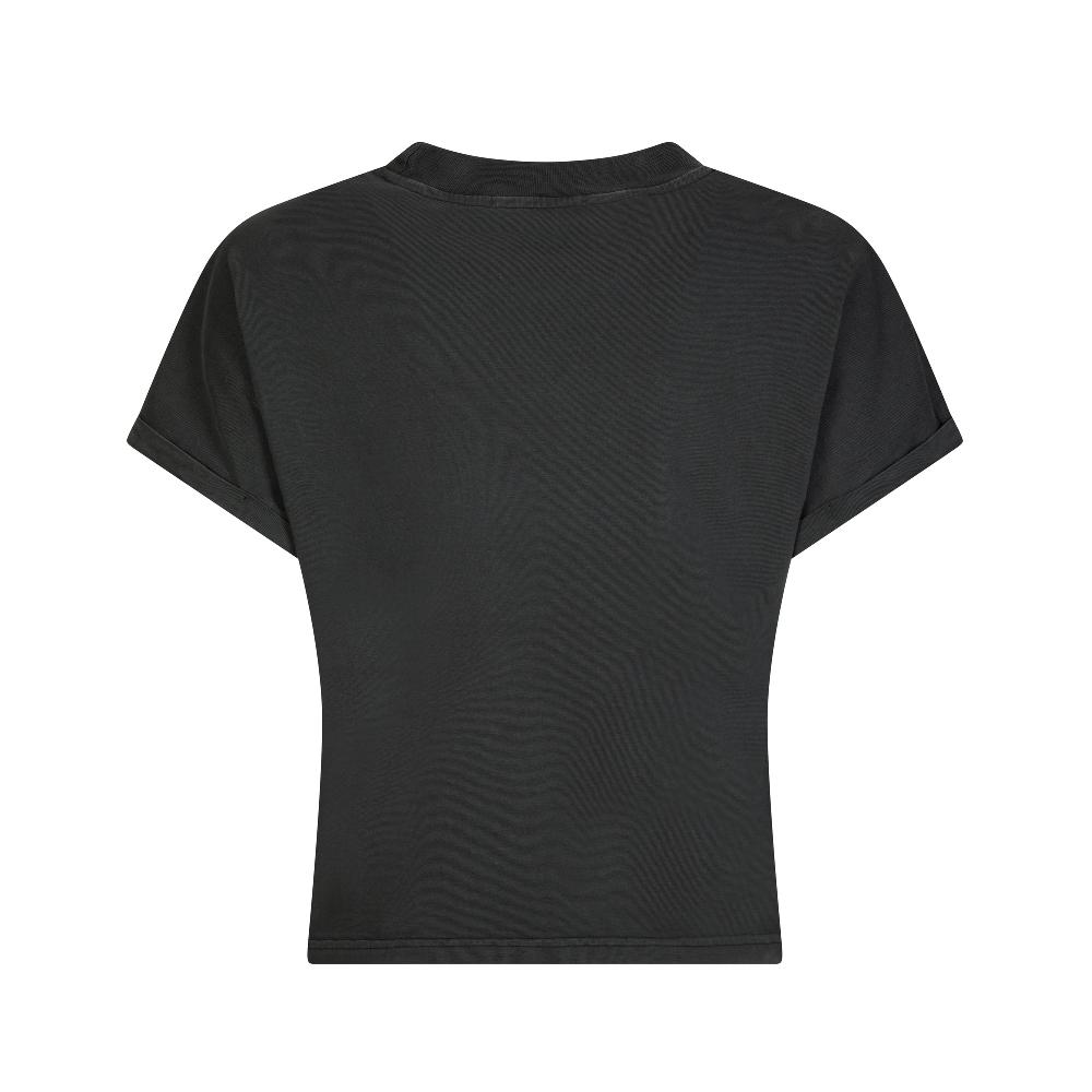 Seay / Crop T-Shirt Nera Kanoa Vendita Calda