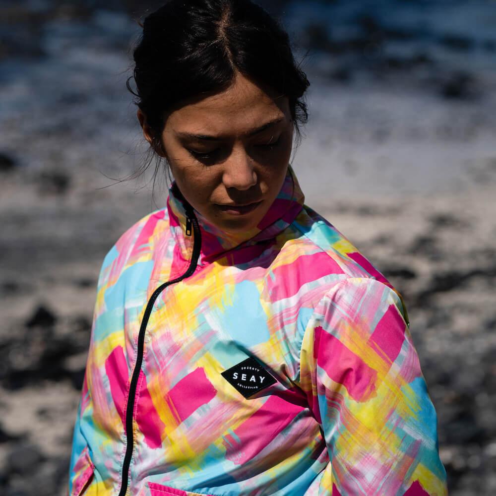 Seay / Windbreaker Fucsia Blu Bali Acquista Ora