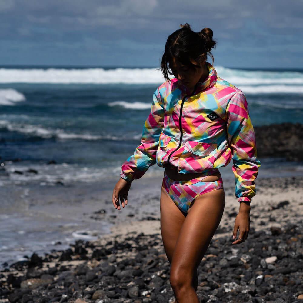 Seay / Windbreaker Fucsia Blu Bali Acquista Ora