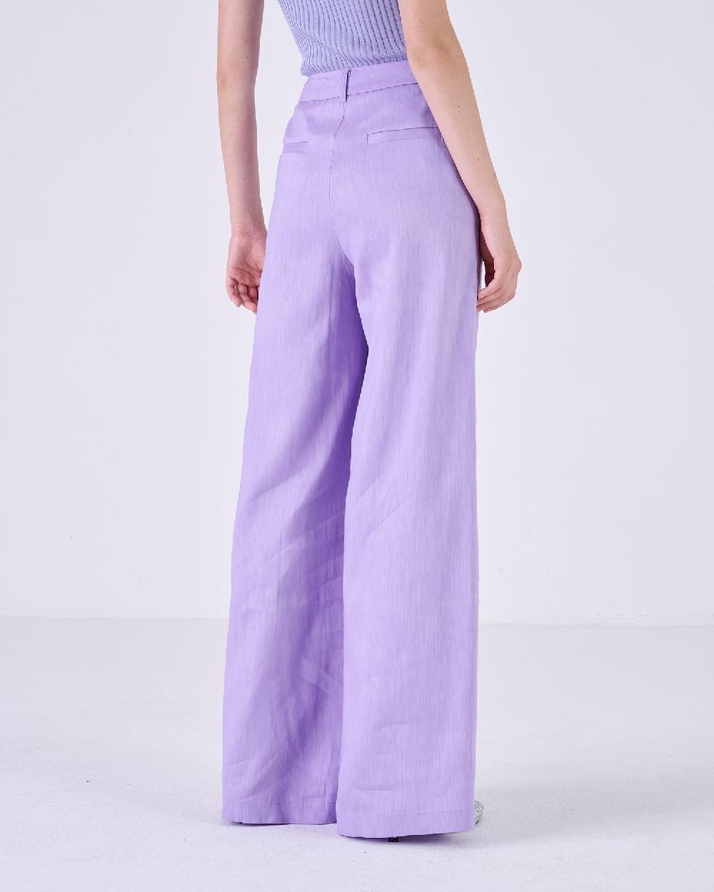 Silvian Heach Pantaloni ampi con cintura e passanti Qualità