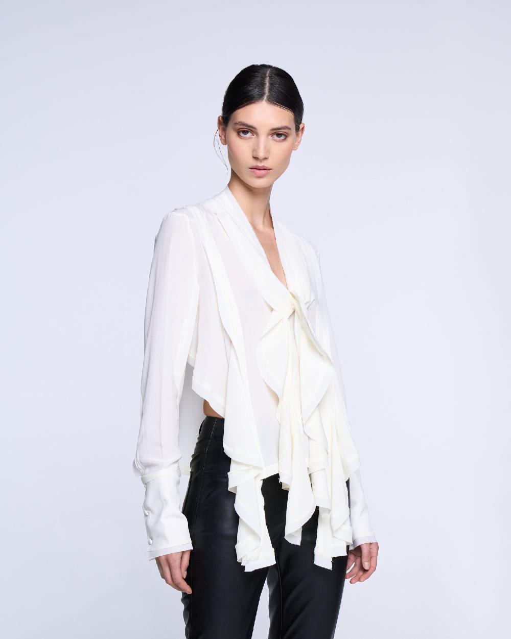 Silvian Heach Blusa con rouches Vendite Flash
