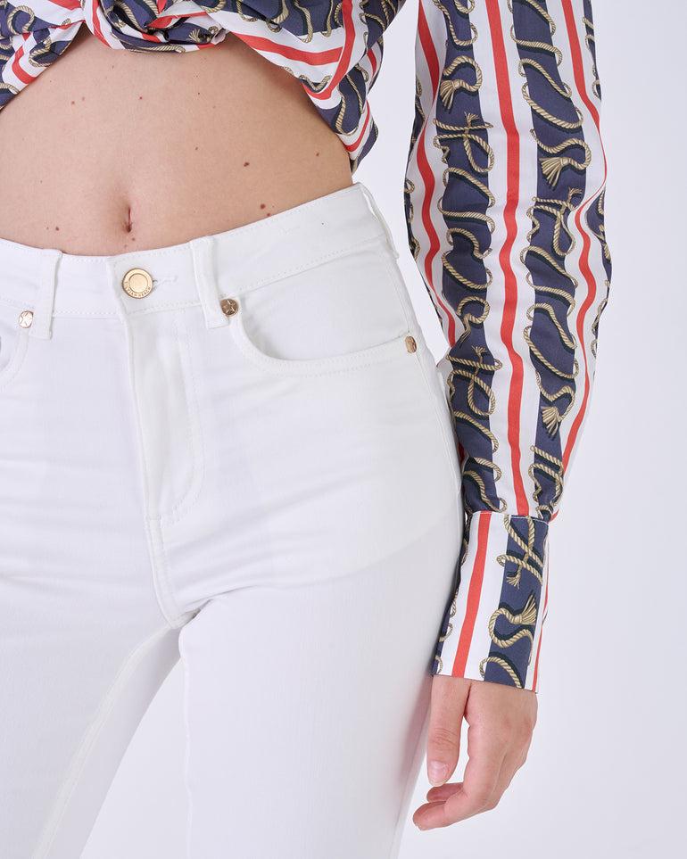 Silvian Heach Jeans dritti a vita alta Presa