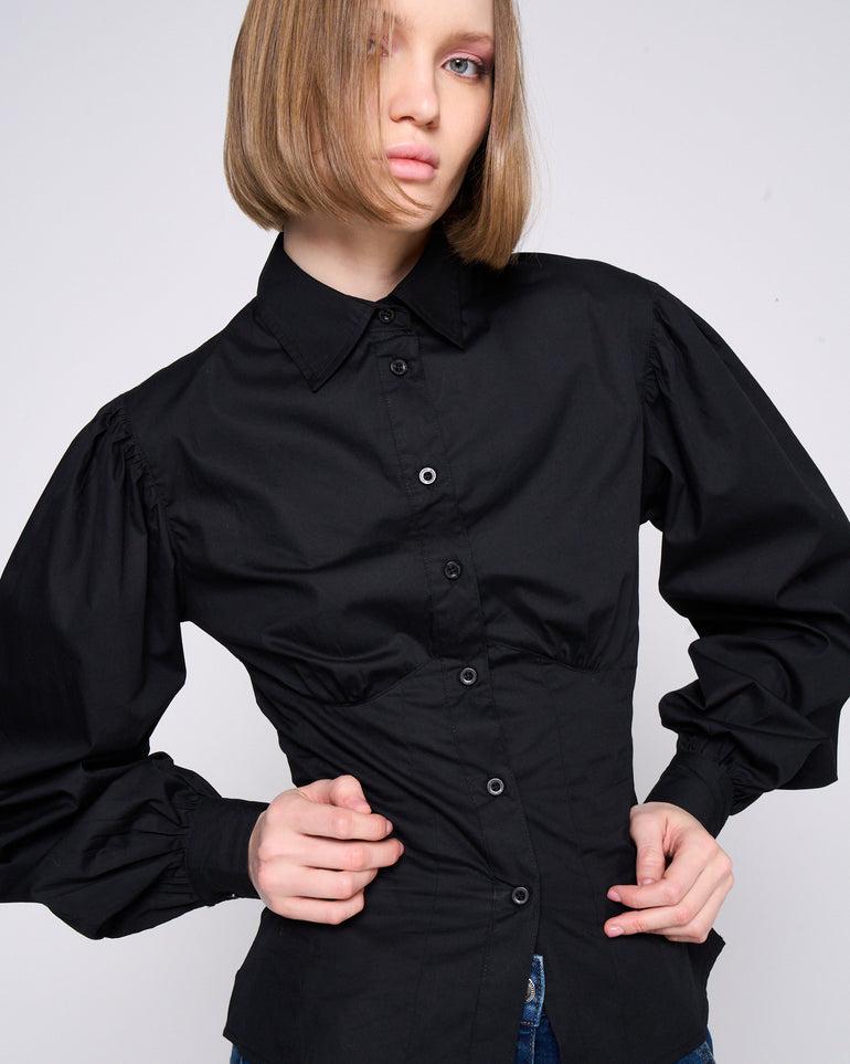Silvian Heach Camicia con maniche a palloncino Presa