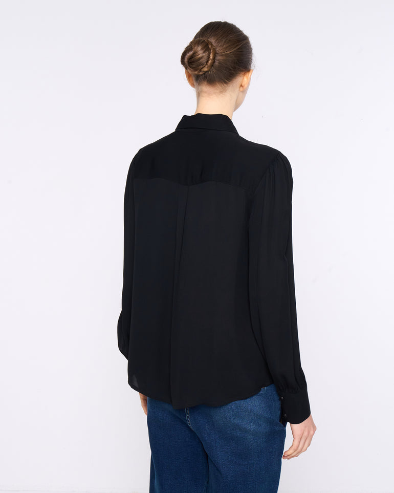 Silvian Heach Camicia con fiocco Economico