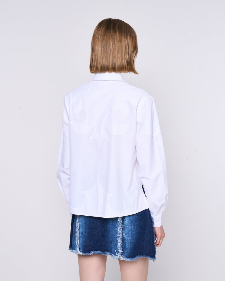 Silvian Heach Camicia con ricami Vendita Calda