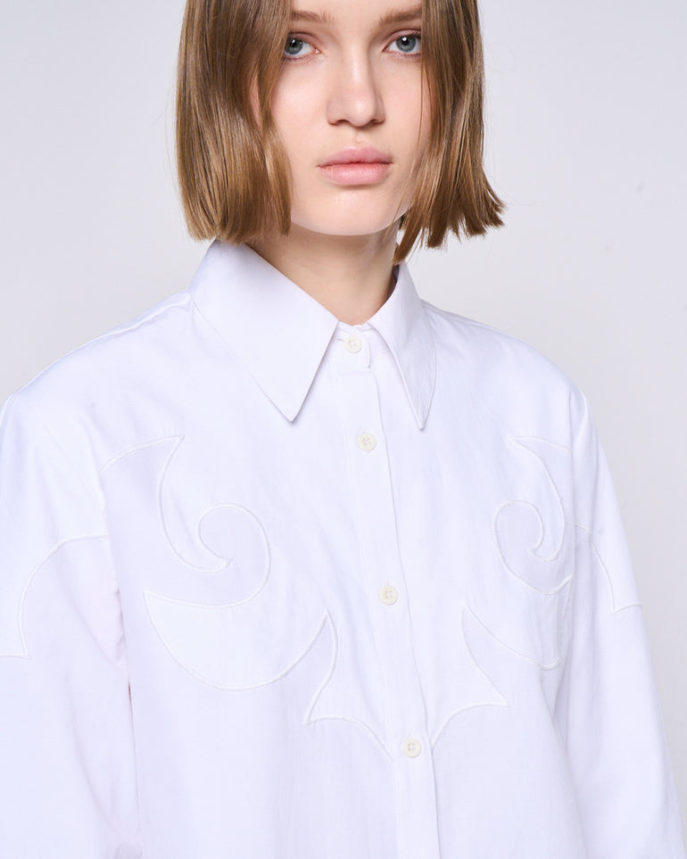 Silvian Heach Camicia con ricami Vendita Calda