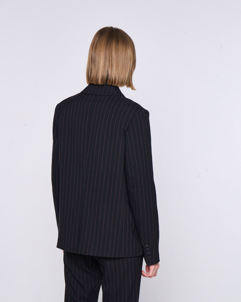 Silvian Heach Blazer monopetto gessato In Saldo
