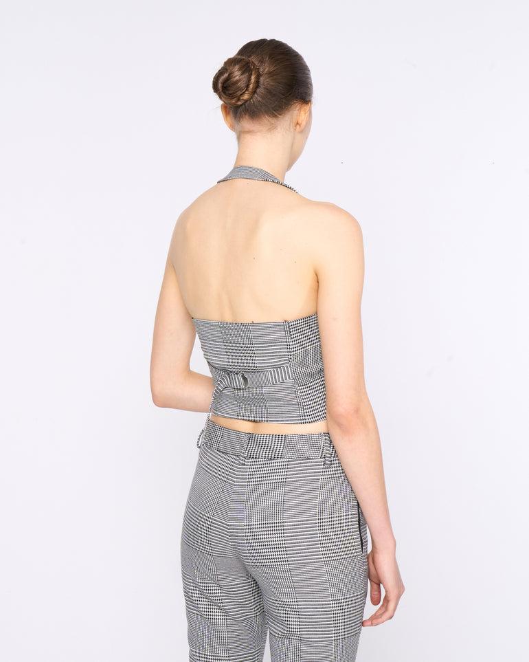 Silvian Heach Gilet a quadri Moda