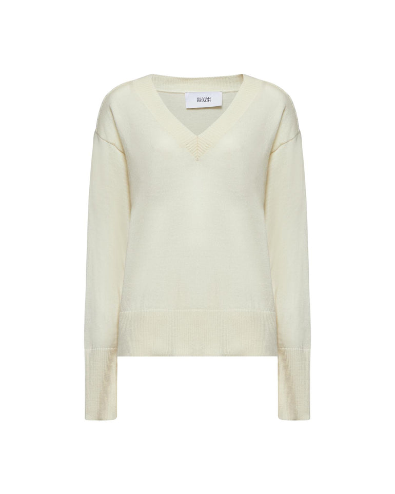 Silvian Heach Maglia con profondo scollo a V Online
