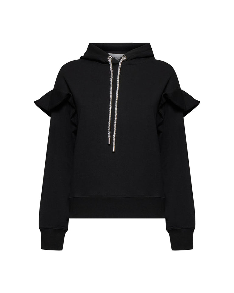 Silvian Heach Felpa con volant Saldi