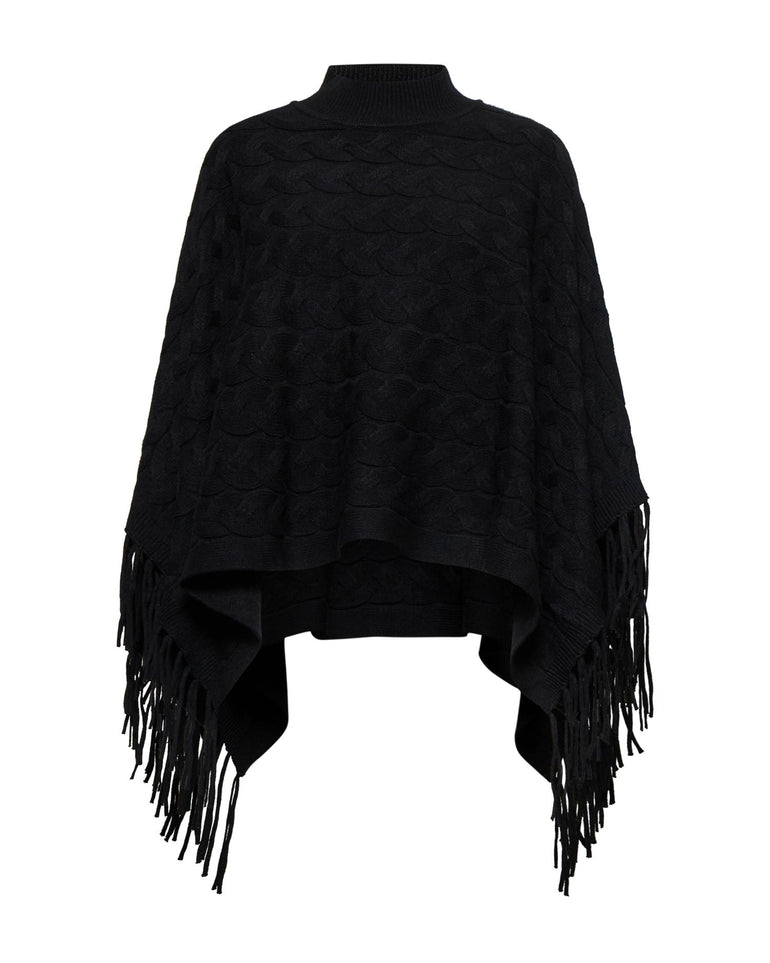Silvian Heach Poncho in maglia intrecciata Negozio