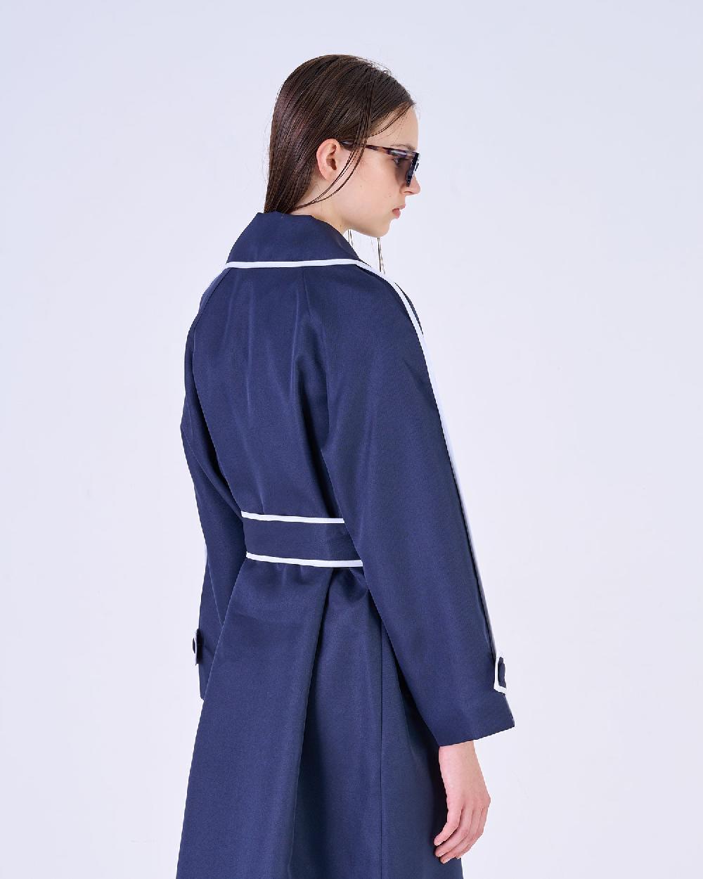 Silvian Heach Trench con bordi a contrasto Acquista Ora