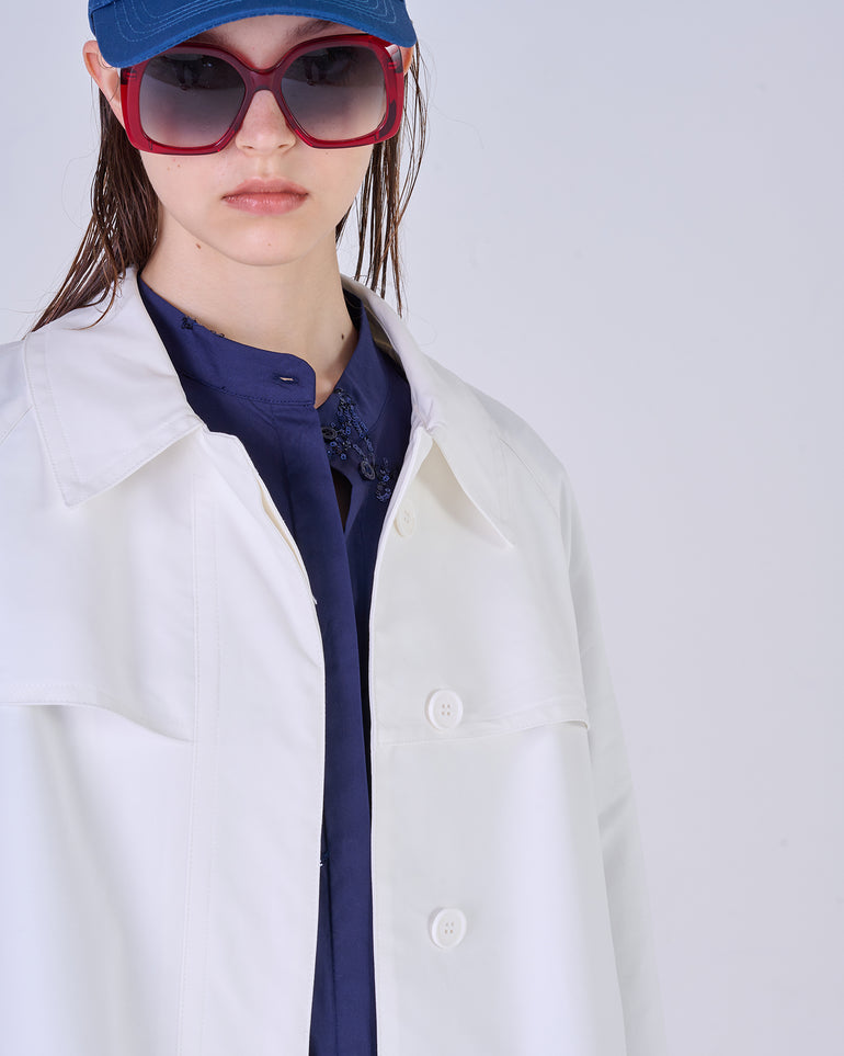 Silvian Heach Trench lungo Sottocosto