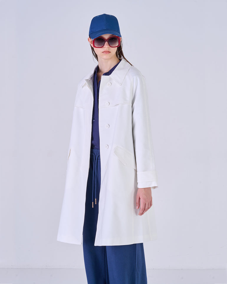 Silvian Heach Trench lungo Sottocosto