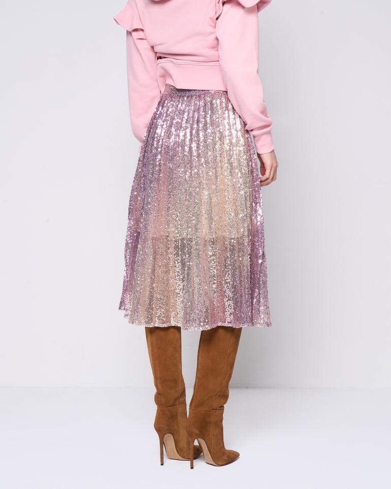Silvian Heach Gonna midi in paillettes Hotsell