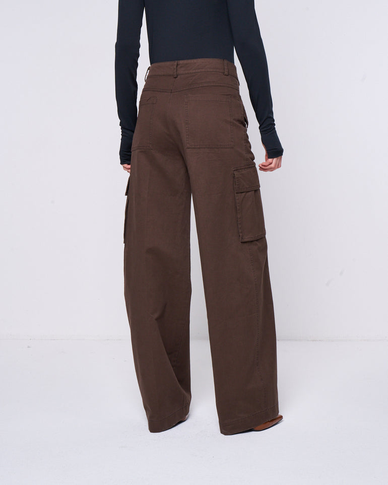 Silvian Heach Pantalone cargo gamba larga Vendita