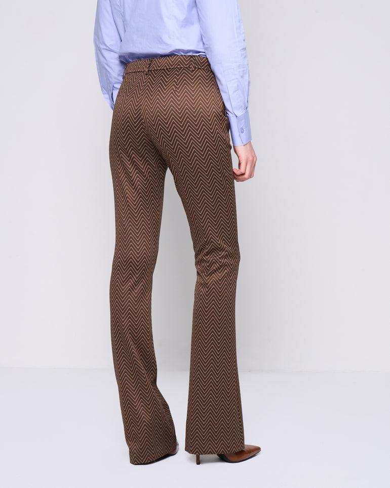 Silvian Heach Pantaloni flare a fantasia Pezzi Unici
