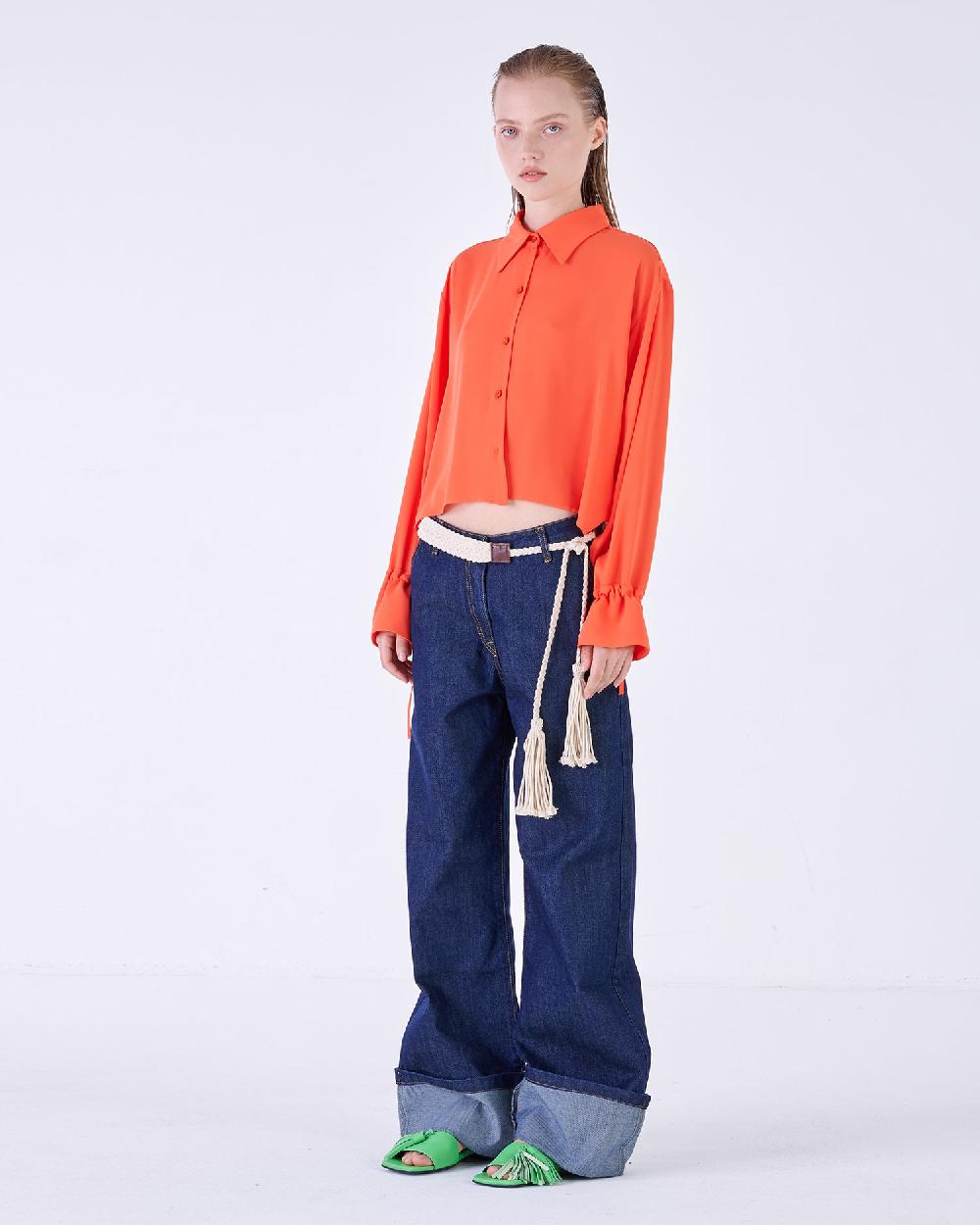 Silvian Heach Camicia con maniche a campana Italia