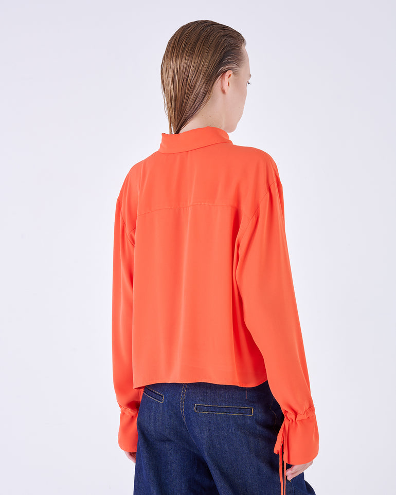 Silvian Heach Camicia con maniche a campana Italia