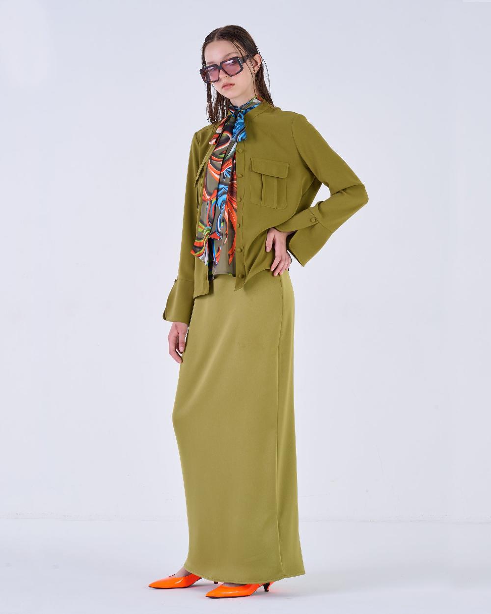 Silvian Heach Camicia con polsini svasati Nuovo