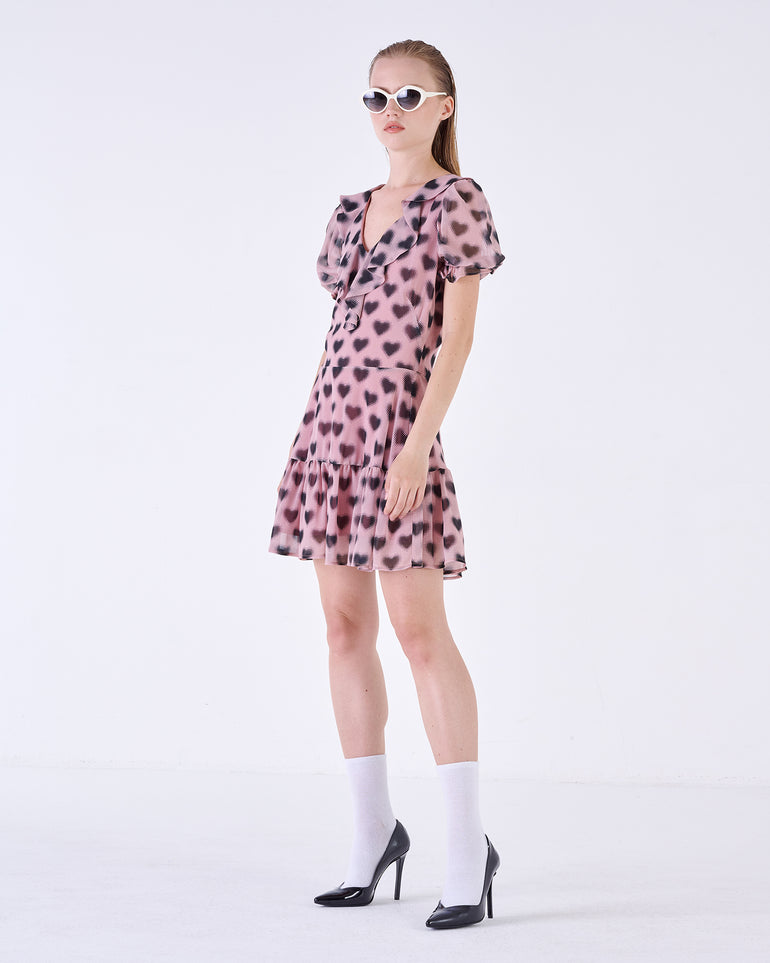 Silvian Heach Abito con cuori
