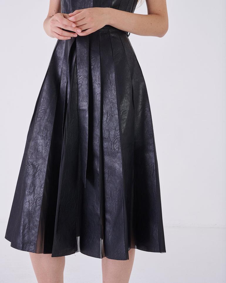 Silvian Heach Abito midi effetto pelle Promozione Limitata