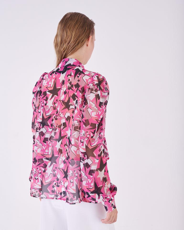 Silvian Heach Blusa over a fantasia In Saldo