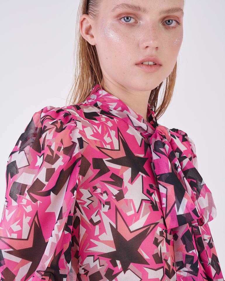 Silvian Heach Blusa over a fantasia In Saldo