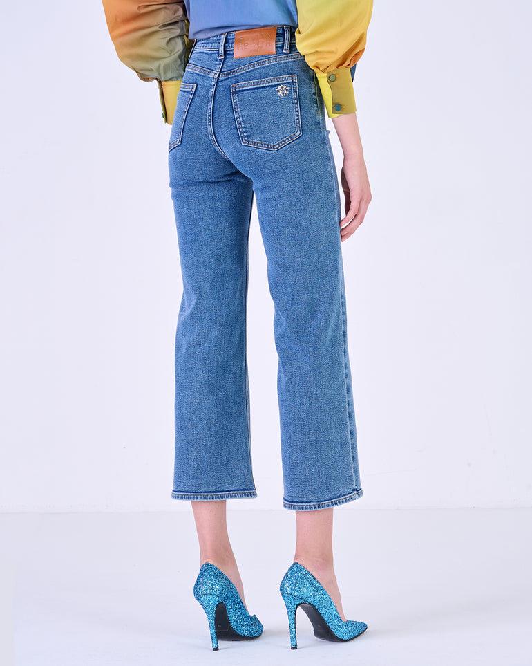 Silvian Heach Jeans cropped Pezzi Unici
