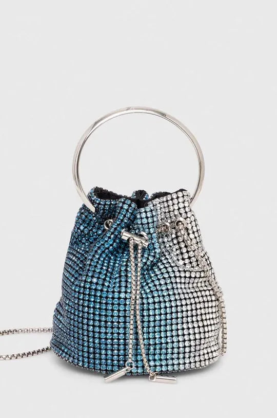 Silvian Heach Mini borsa a secchiello in strass Soddisfazione Garantita