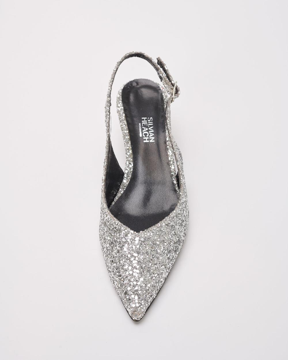 Silvian Heach Décolleté slingback con glitter Presa